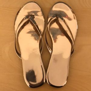 Loft rose gold sandals
